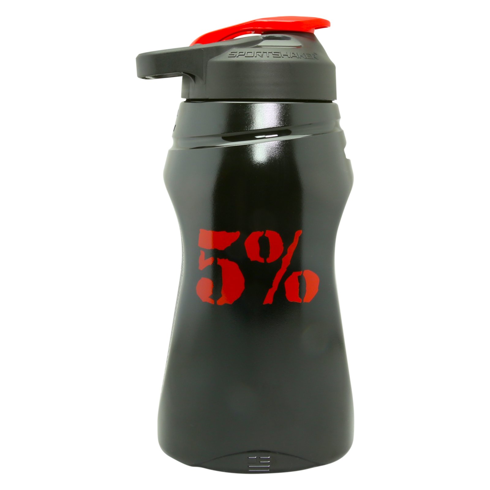 Black 64oz Sports Jug with Flex Lid - 5% Nutrition