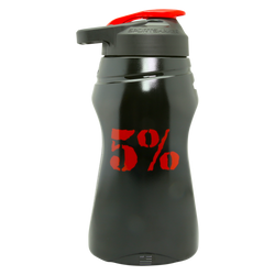 Black 64oz Sports Jug with Flex Lid - 5% Nutrition