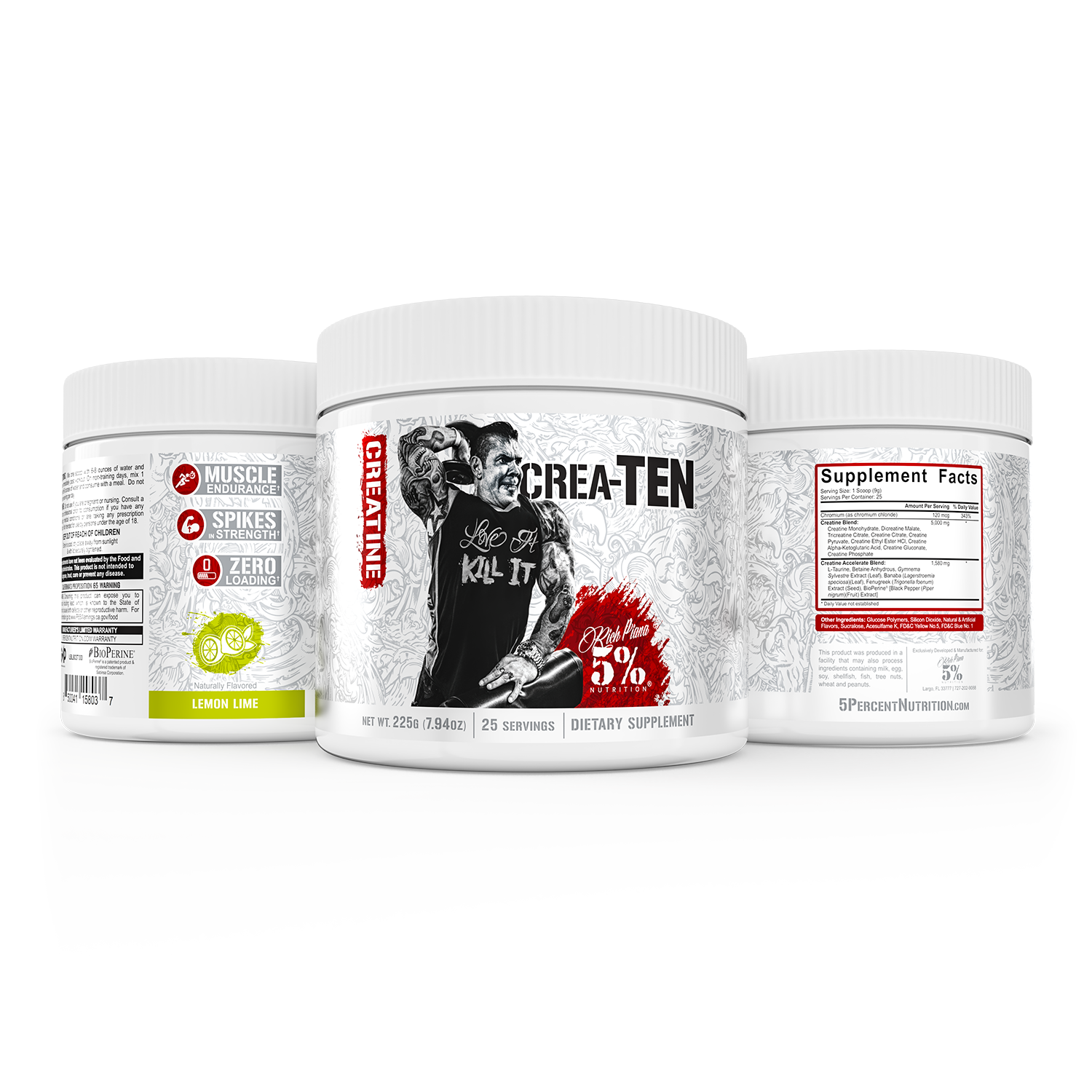 Crea-TEN 10-in-1 Creatine: Legendary Series - 5% Nutrition