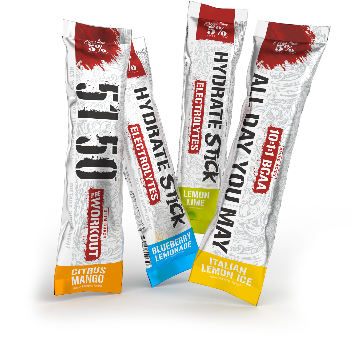 Multi-Stick Sampler Pack (4 Sticks) - 5% Nutrition