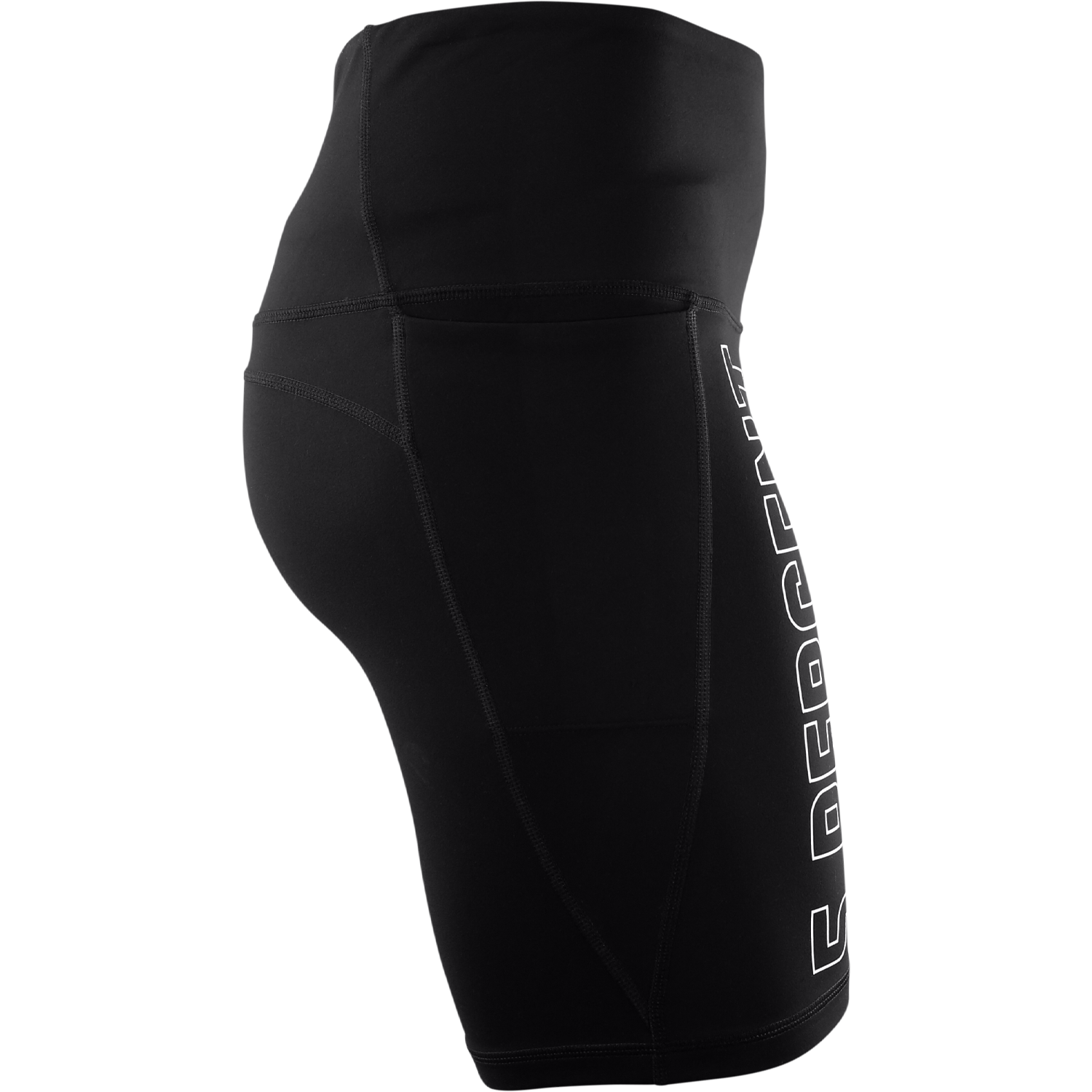 Women's 5%, Black Spandex Shorts - 5% Nutrition