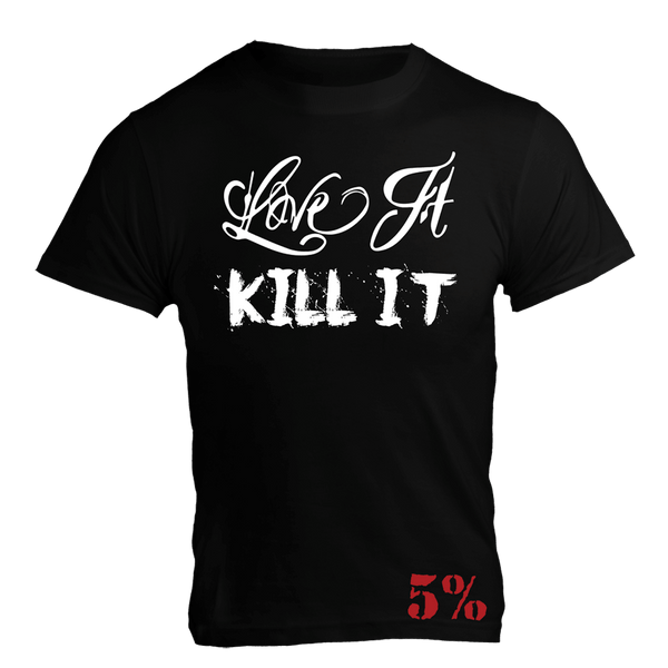 Whatever It Takes, Black T-Shirt with White Lettering - 5% Nutrition