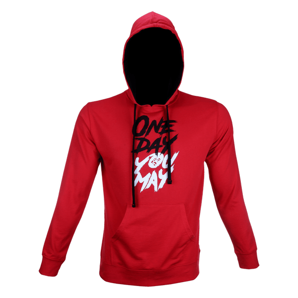 One Day You May, Red Hoodie - 5% Nutrition