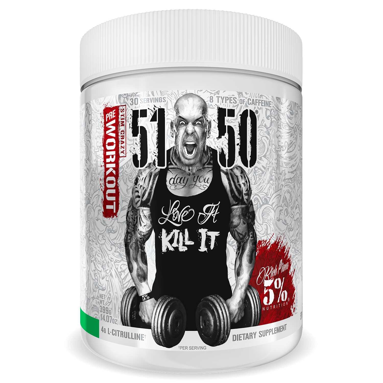 5150 High Stimulant Pre-Workout: Legendary Series - 5% Nutrition