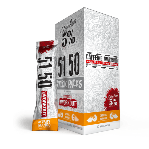 5150 Pre-Workout Stick Packs (10 Sticks) - 5% Nutrition