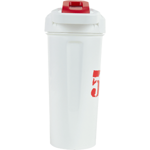 5% 20oz Shaker Cup (White/Red) - 5% Nutrition