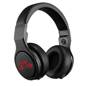 5% Brand Mini Vinyl Decal | 1-Inch (Red or White) - 5% Nutrition