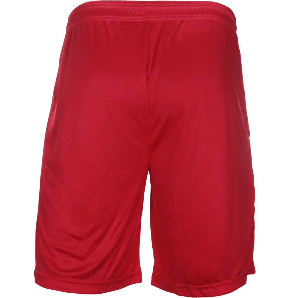5% Red Shorts with Black Lettering - 5% Nutrition