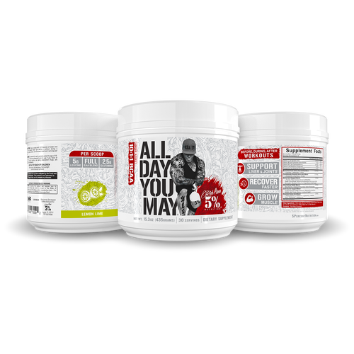 All Day You May BCAA Recovery Drink: Legendary Series - 5% Nutrition