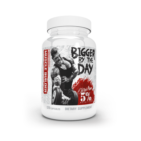 Bigger By The Day Muscle Builder with Turkesterone - 5% Nutrition