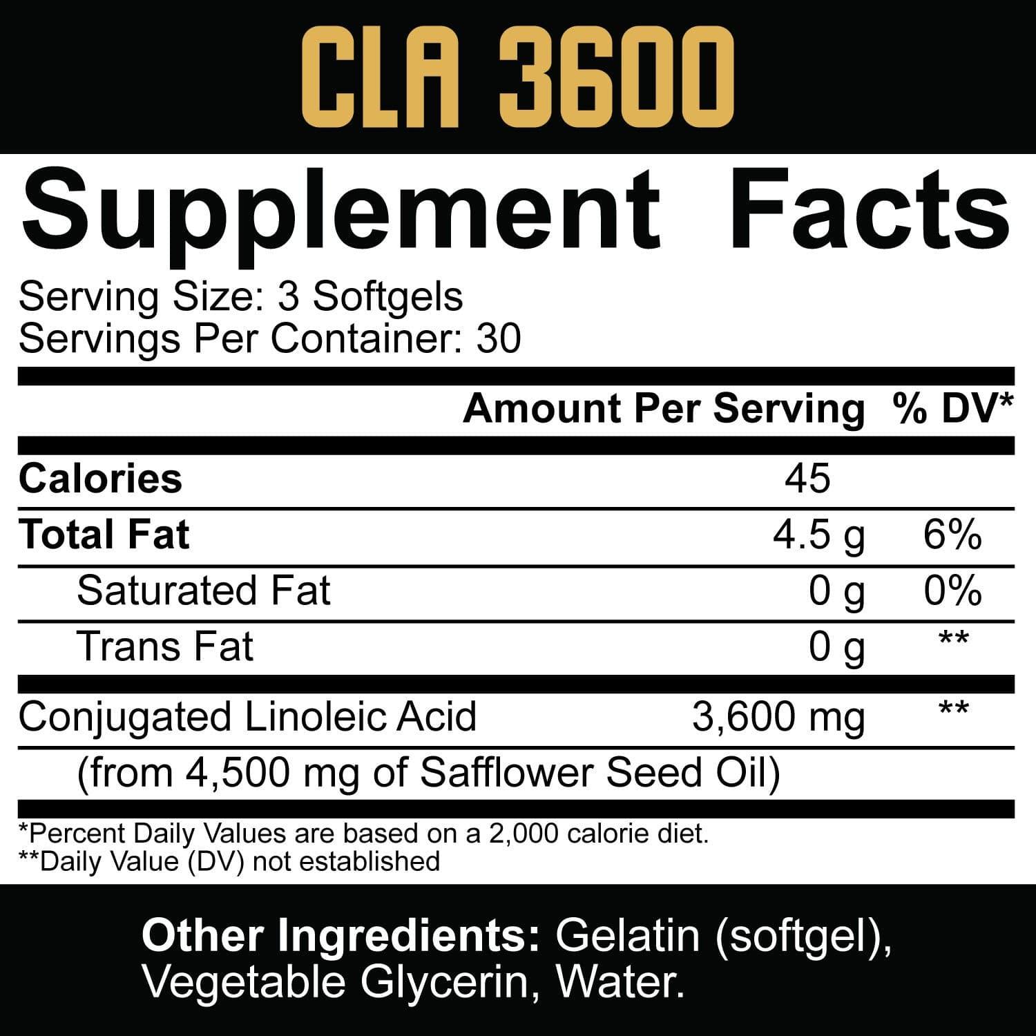 CLA 3600 - 5% Nutrition