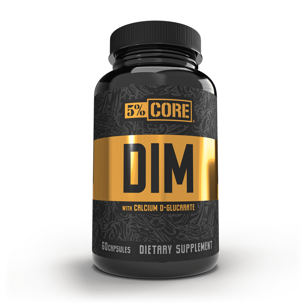 5% Core DIM Helps Block the Conversion of Excess Testosterone to Estrogen