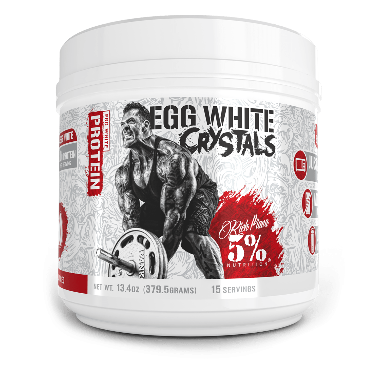 Egg White Crystals - 5% Nutrition