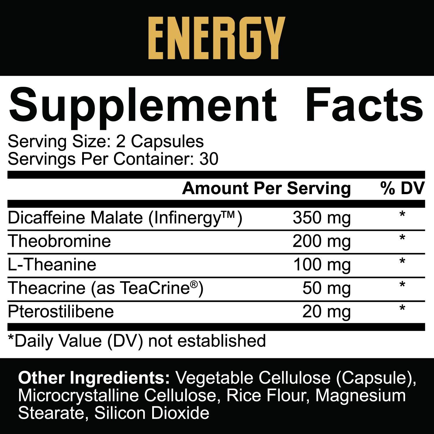 Energy - 5% Nutrition