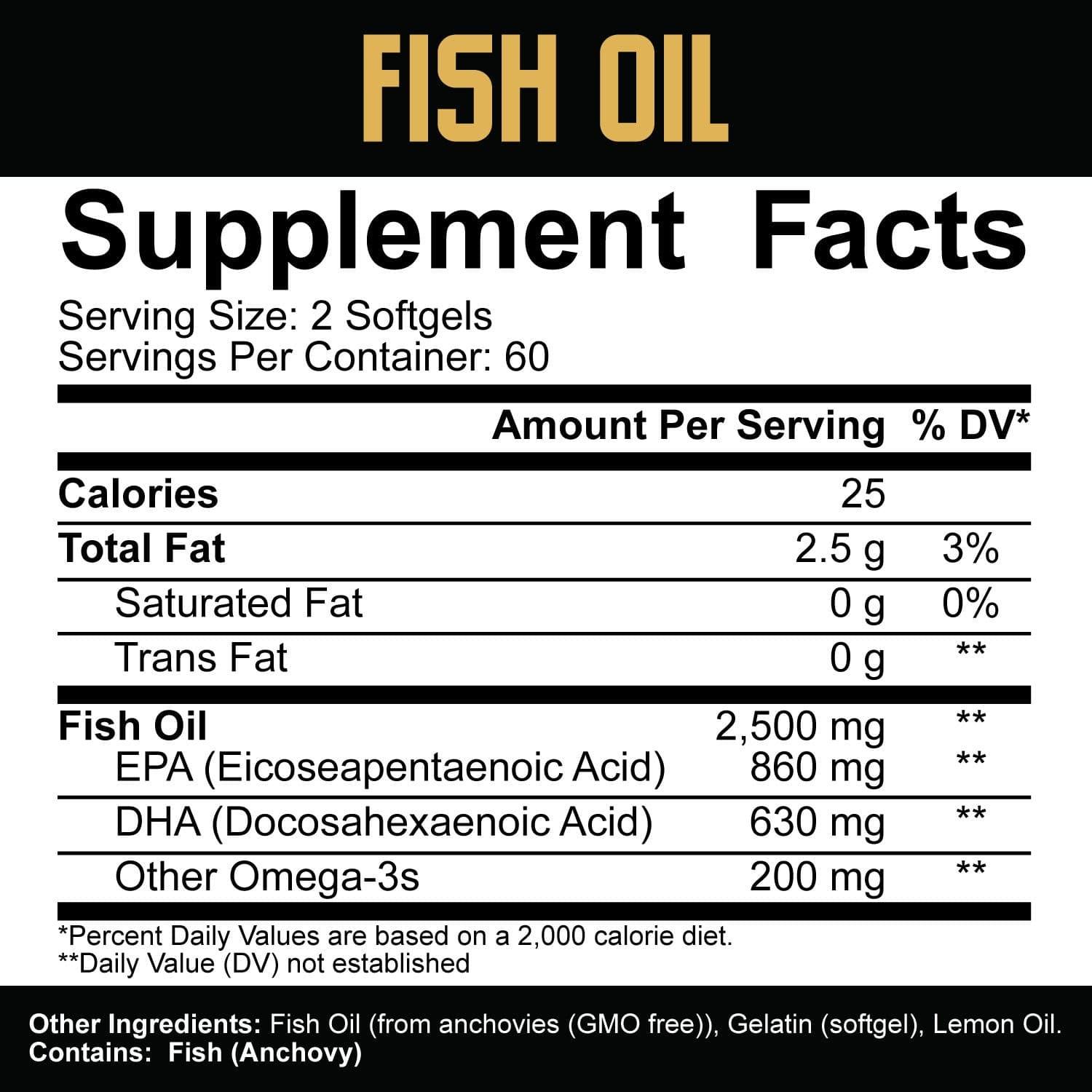 Fish Oil - 5% Nutrition