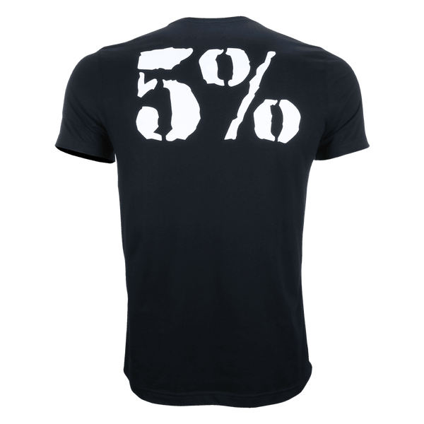 Good F*ckin Morning, Black T-Shirt with Red Lettering - 5% Nutrition