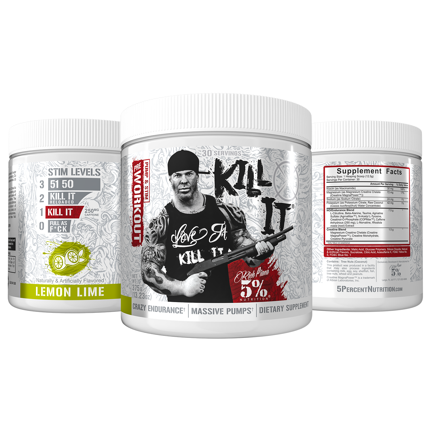 Kill It Pre-Workout: Legendary Series - 5% Nutrition