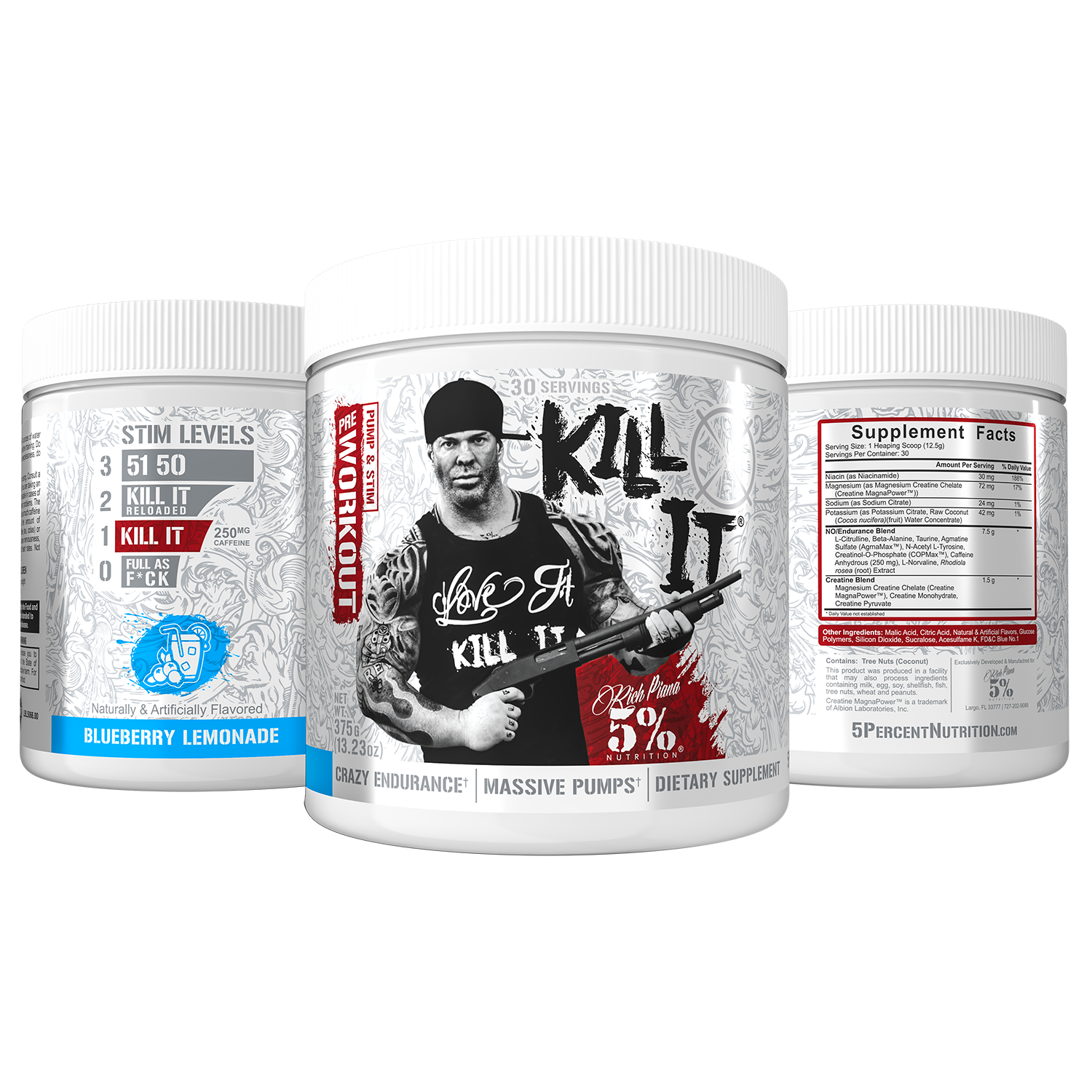 Kill It Pre-Workout: Legendary Series - 5% Nutrition