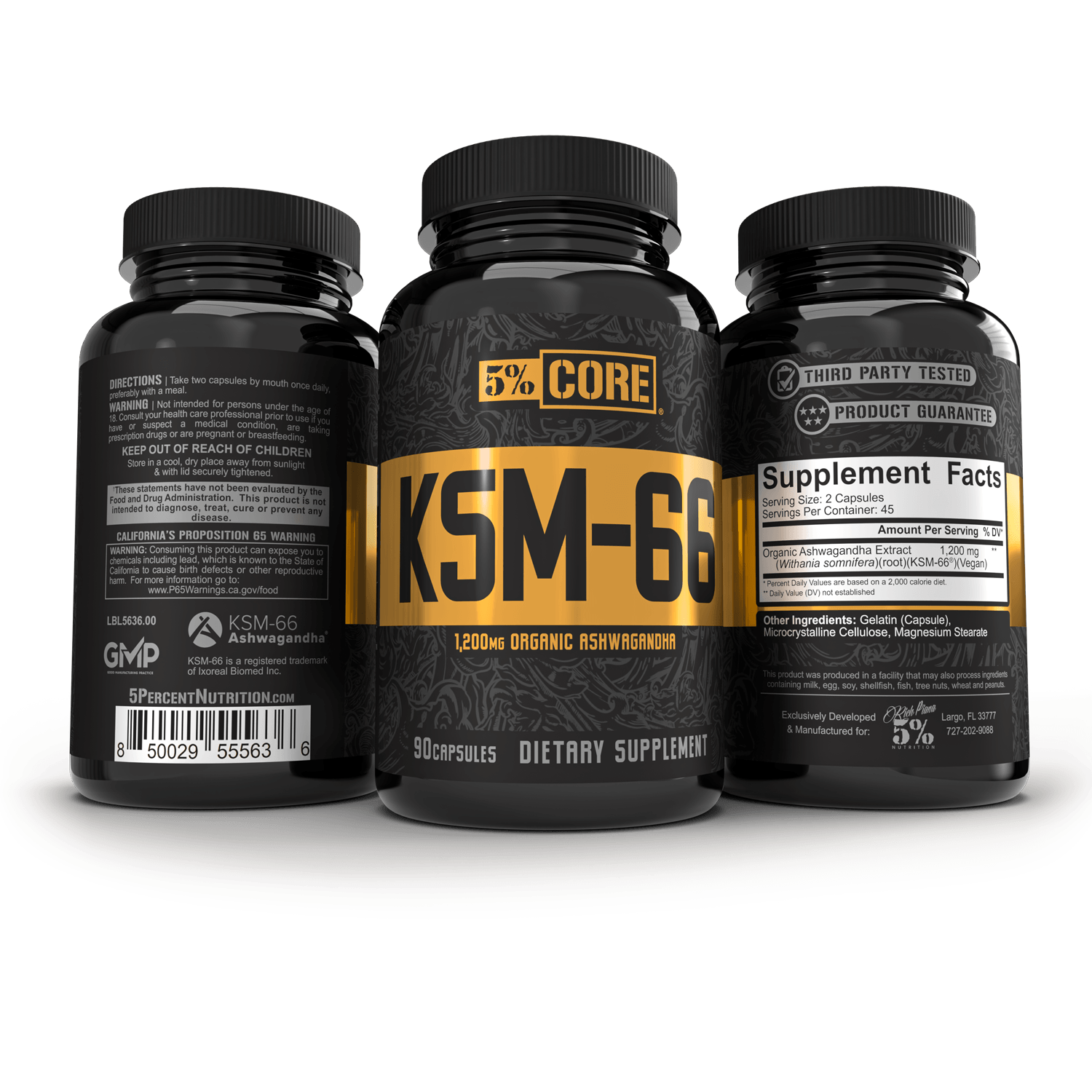 KSM-66® Ashwagandha - 5% Nutrition