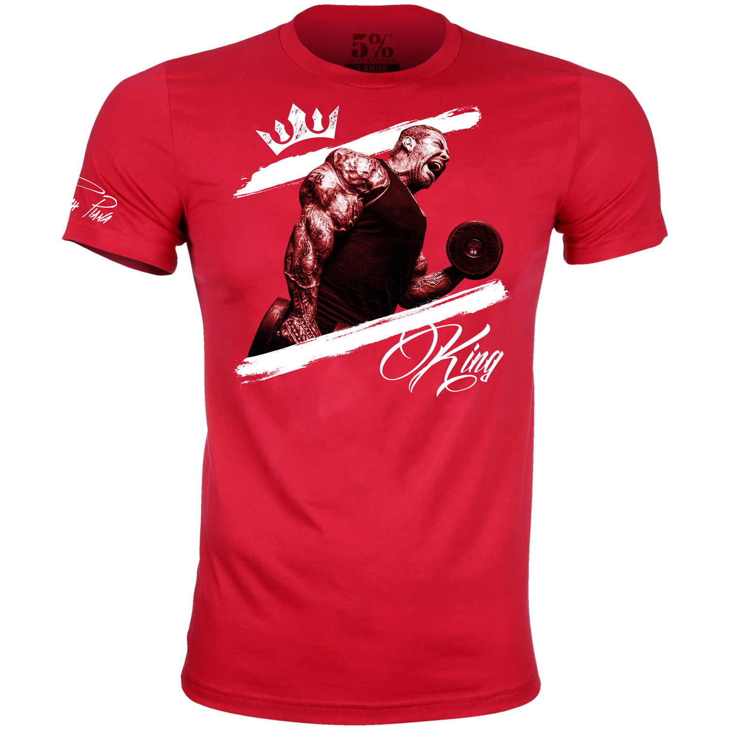 Legendary Kit: Blackout Edition Red T-Shirt - 5% Nutrition
