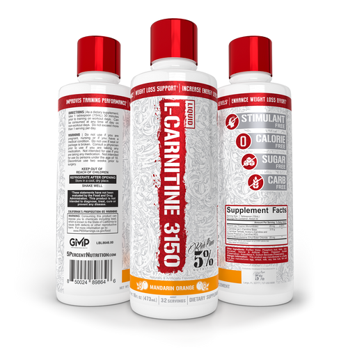 Liquid L-Carnitine 3150: Legendary Series - 5% Nutrition