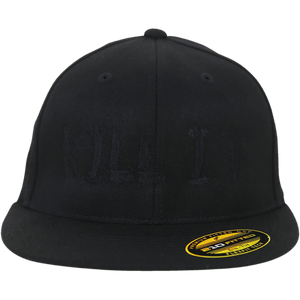 Love It Kill It, Black Hat with Black Lettering - 5% Nutrition