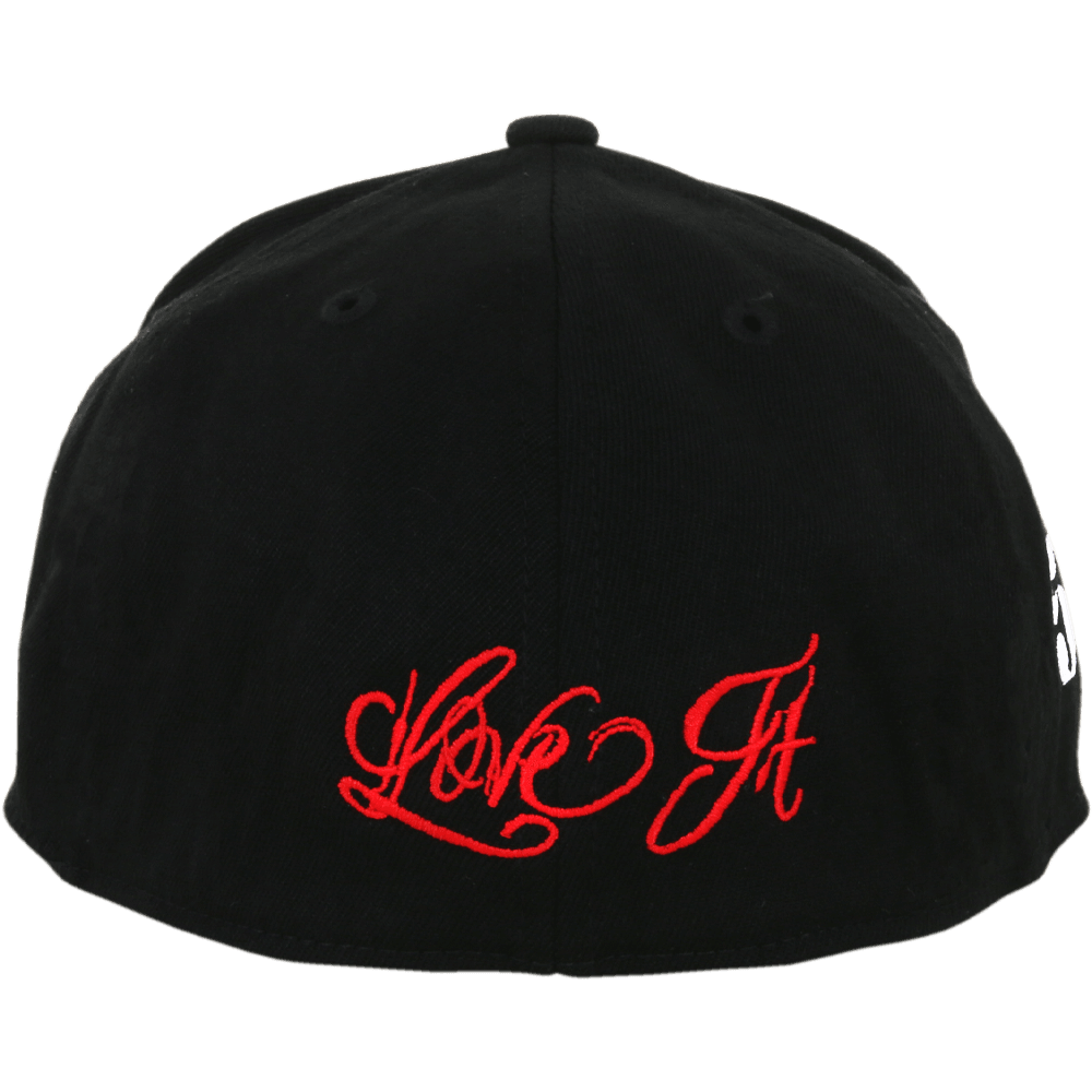 Love It Kill It, Black Hat with Red Lettering - 5% Nutrition