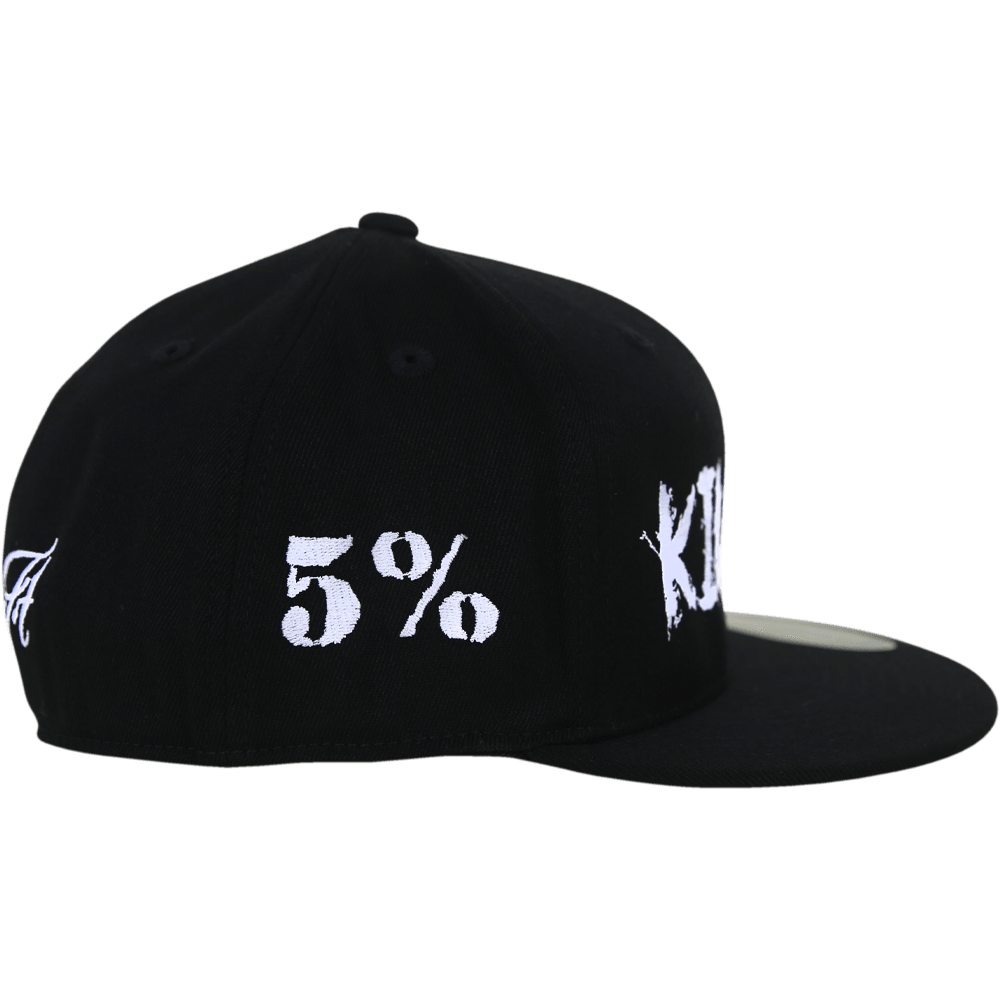 Love It Kill It, Black Hat with White Lettering - 5% Nutrition