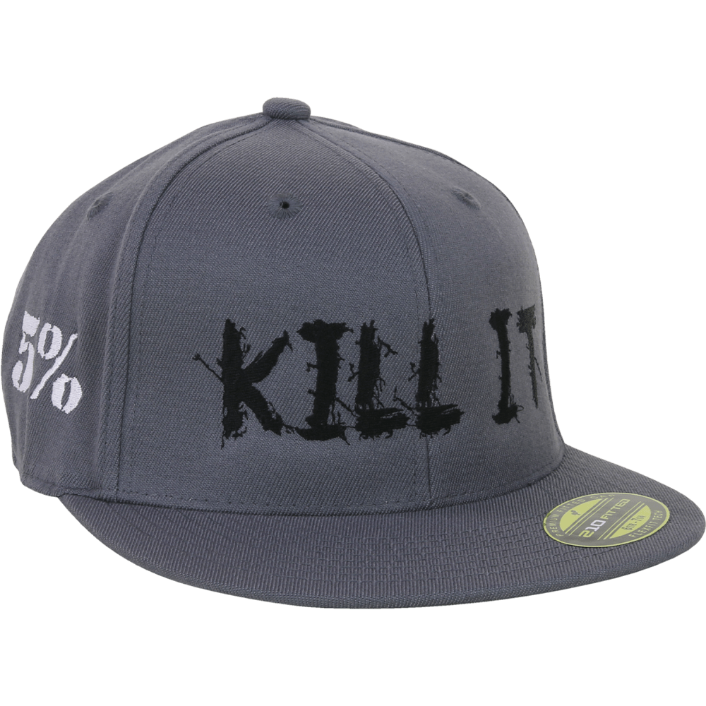 Love It Kill It, Grey Hat with Black Graphic - 5% Nutrition