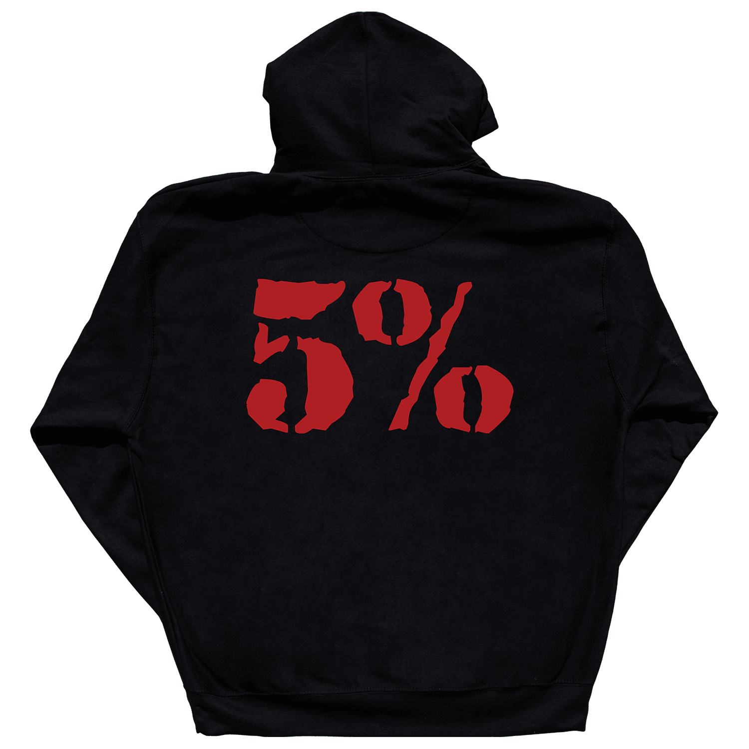 Love It Kill It, Men's Hoodie in Black with Red Graphics - 5% Nutrition