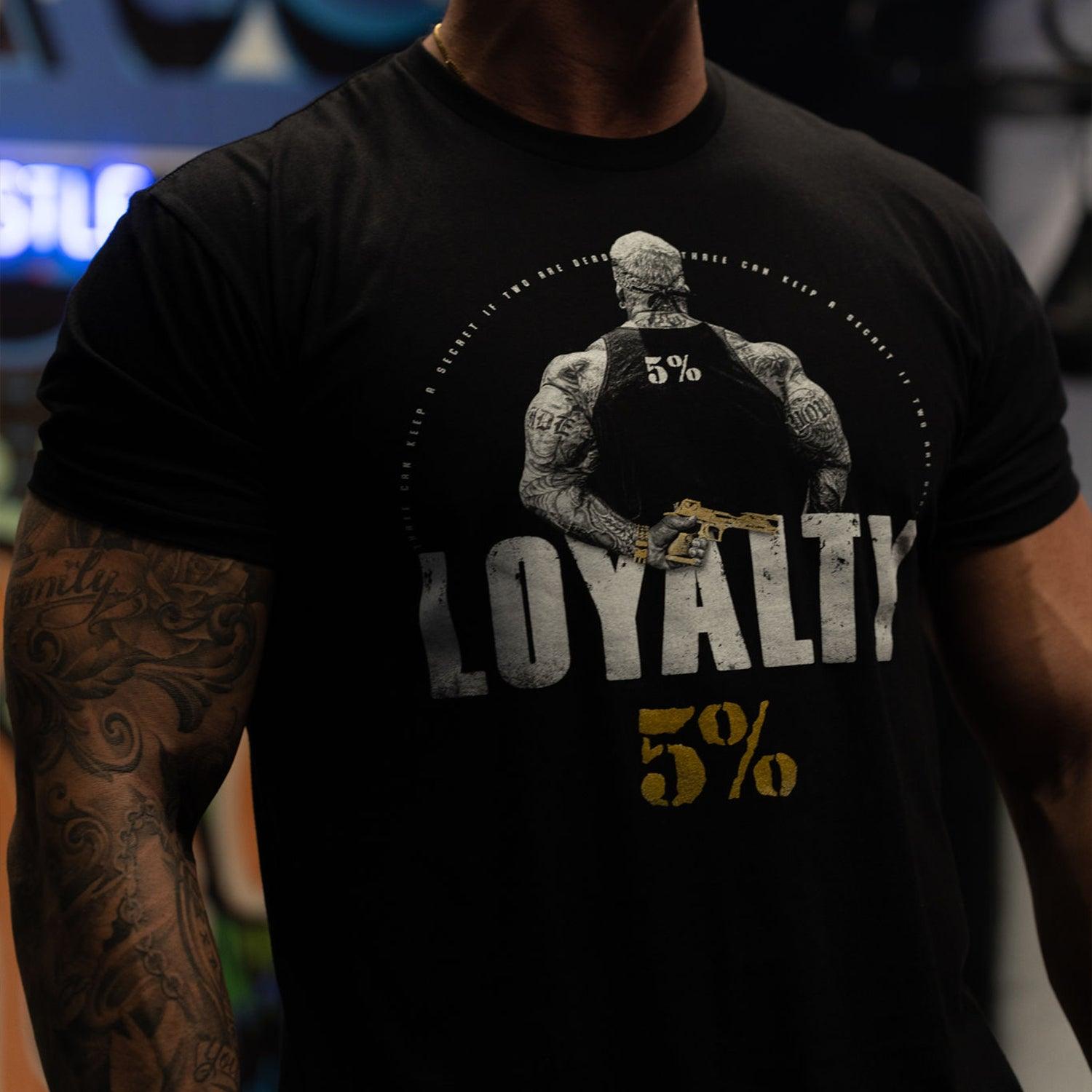 Loyalty, Black T-Shirt - 5% Nutrition