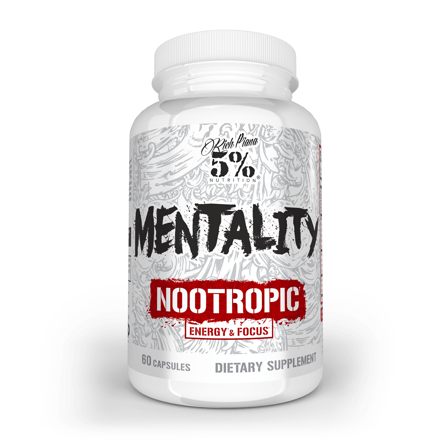 Mentality Nootropic Blend: Legendary Series - 5% Nutrition
