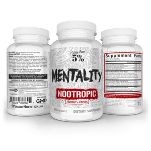 Mentality Nootropic Blend: Legendary Series - 5% Nutrition