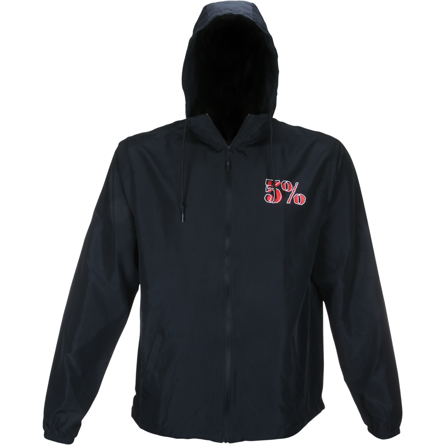 One Day You May Windbreaker (Black) - 5% Nutrition