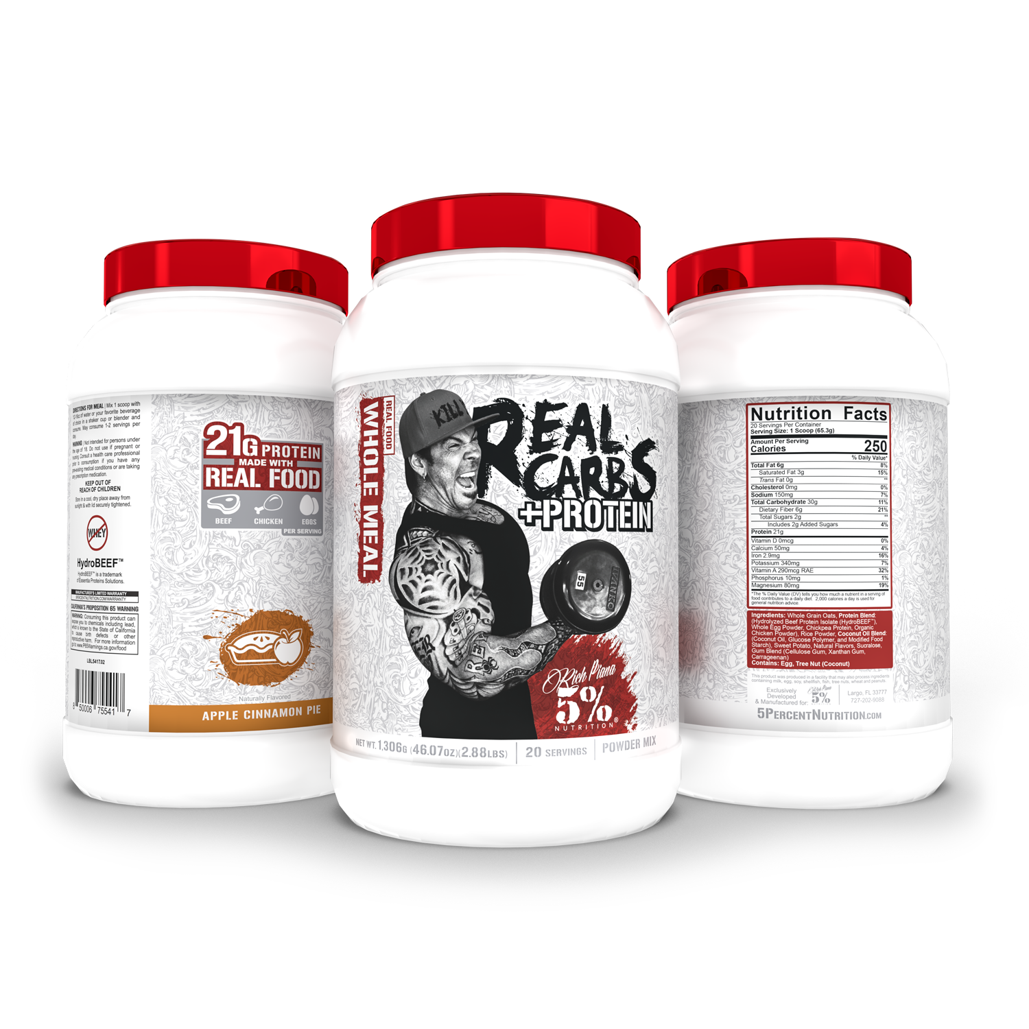 Real Carbs + Protein: Legendary Series - 5% Nutrition