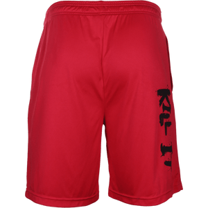 RP Crown Red Shorts with Black Lettering - 5% Nutrition