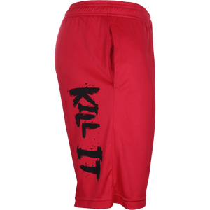 RP Crown Red Shorts with Black Lettering - 5% Nutrition