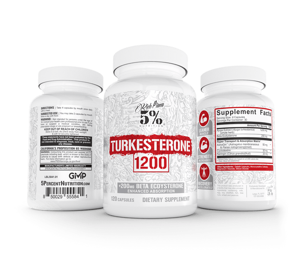Turkesterone 1200 - 5% Nutrition