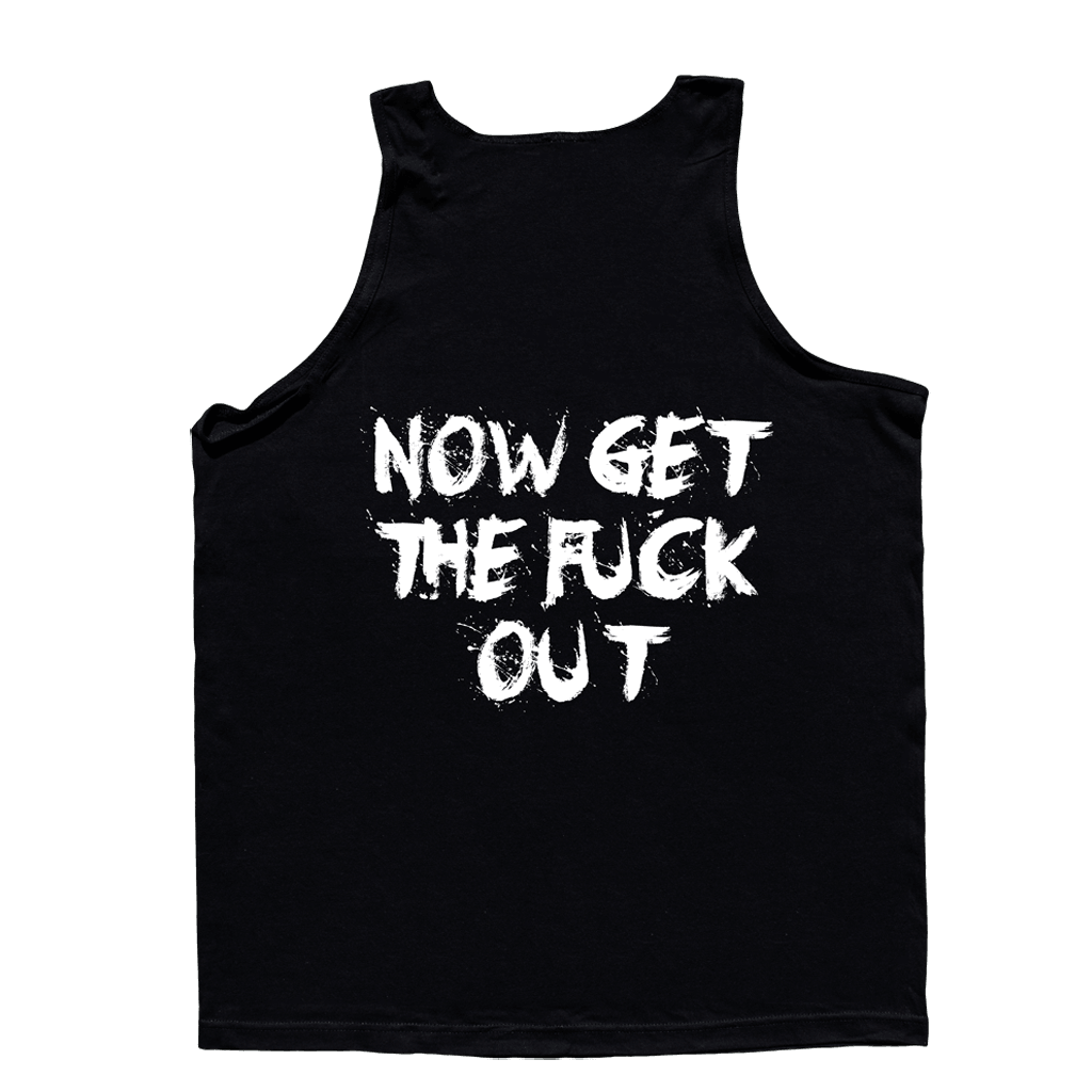 Welcome To My World, Black Tank Top with White Lettering - 5% Nutrition